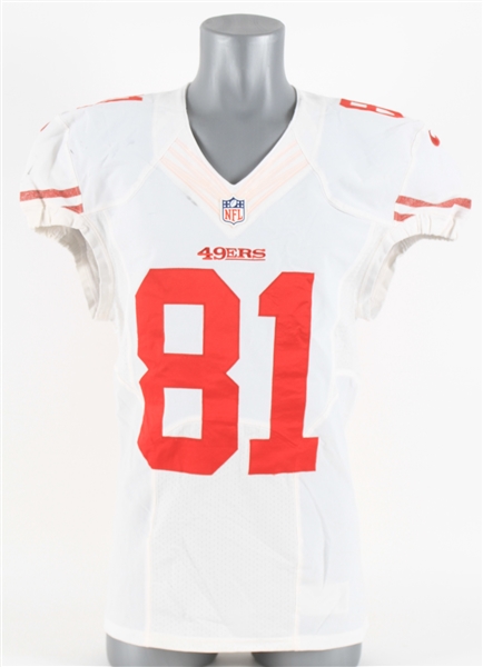 2013 Anquan Boldin San Francisco 49ers Game Worn Road Jersey (MEARS A5)