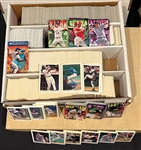 1990s-2000s Topps & Fleer Baseball Cards (Lot of 2,000+)