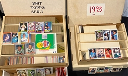 1990s-2000s Topps & Fleer Baseball Cards (Lot of 2,000+)