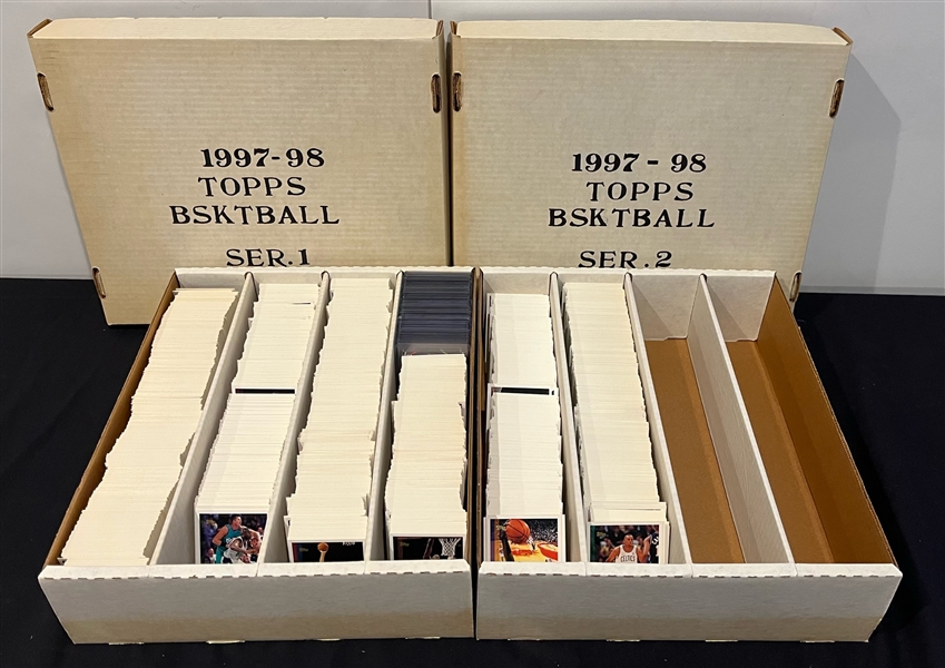1997-1998 Topps Basketball Cards (Lot of 1,500)