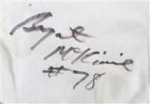 2002 Bryant McKinnie Miami Hurricanes Signed Game Worn Rose Bowl Jersey (MEARS LOA/*Beckett*/RGU Photomatch)