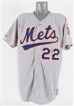 1998 New York Mets #22 Organizational Jersey (MEARS LOA)