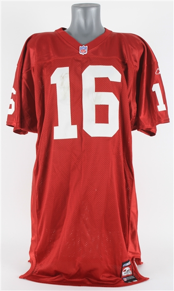 2001 Jake Plummer Arizona Cardinals Signed Game Worn Home Jersey (MEARS A5/*JSA*)