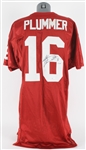 2001 Jake Plummer Arizona Cardinals Signed Game Worn Home Jersey (MEARS A5/*JSA*)