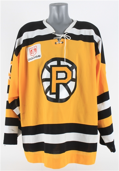 2006-07 Mark Stuart Providence Bruins AHL Game Worn Jersey (MEARS LOA)
