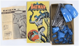 1964 Batman All Plastic Assembly Kit Complete In Original Box 
