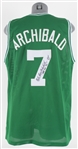 2010s Nate "Tiny" Archibald Boston Celtics Signed Jersey (JSA)