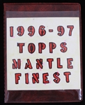 1996-1997 Mickey Mantle New York Yankees Topps Finest Trading Cards (Lot of 36)