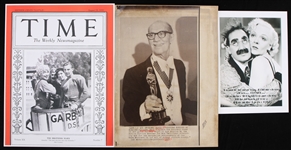 1970s-1990s Groucho Marx 5x7 and 8x10 Photos (Lot of 3)