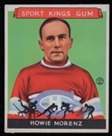 1933 Howie Morenz Montreal Candians Goudy Trading Card #24