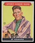 1933 Reggie McNamara Cyclist Goudy Trading Card #15