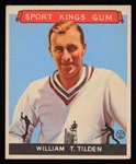 1933 William Tilden Tennis Player Goudy Trading Card #16