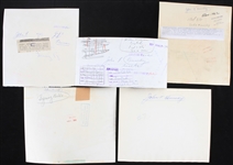 1960's John F. Kennedy 5x7 to 8x10 Black and White Photos (Lot of 14)