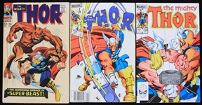 1966-1983 The Mighty Thor Comic Books (Lot of 3)
