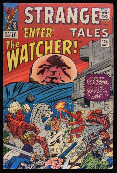 1965 Strange Tales "Enter the Watcher" Issue #134