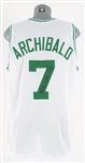 2010s Nate "Tiny" Archibald Boston Celtics Signed Jersey (JSA)
