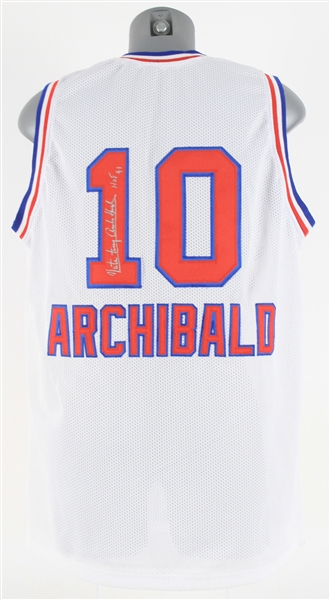 2010s Nate "Tiny" Archibald Kansas City-Omaha Kings Signed Jersey (JSA)