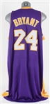 2007-08 Kobe Bryant Los Angeles Lakers Issued Road Jersey (MEARS LOA)