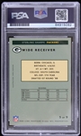 1992 Sterling Sharpe Green Bay Packers Signed Pro Line Trading Card (PSA/DNA Slabbed) 