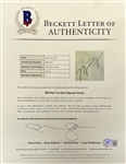 1996-97 Michael Jordan Chicago Bulls Signed Game Worn Home Jersey (MEARS A5/Beckett LOA/*Full JSA Letter*)