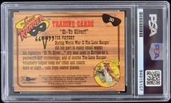 1997 Clayton Moore The Lone Ranger Signed Trading Card (PSA/DNA Slabbed)