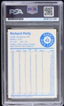 1988 Richard Petty NASCAR Signed Maxx Race Card (PSA/DNA Slabbed)