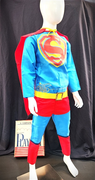 1950s Ben Cooper Stone Mint Superman Playsuit Costume (Mint in Box) 