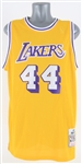 2020 Jerry West Los Angeles Lakers Signed 1971-72 Mitchell & Ness Throwback Jersey (*Beckett*)