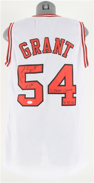 2020 Horace Grant Chicago Bulls Signed Jersey (*JSA*)