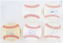 1980's-2000's Sports Memorabilia Collection - Lot of 450+ w/ Trading Cards, Jamey Wright Signed Game Worn Jersey, Milwaukee Brewers Signed Baseballs (MEARS LOA/JSA)