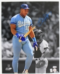 2010s Bo Jackson Kansas City Royals Signed 16" x 20" Photo (*Beckett*)