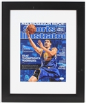 2011-2023 Klay Thompson Golden State Warriors Signed 19.5 x 24 Framed Sports Illustrated Cover *JSA*