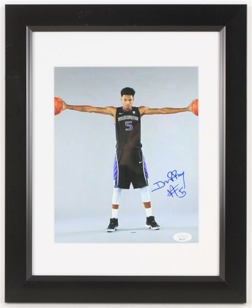 2015-16 DeJounte Murray Washington Huskies Signed 13" x 16" Framed Photo (*JSA*)