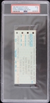 1984 Atlanta Hawks Milwaukee Bucks The Omni NBA Playoffs Ticket Stub (PSA Slabbed FR 1.5)