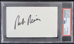 2000s Rob Reiner Hollywood Filmmaker Signed Index Card (PSA Slabbed Authentic)