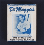 1940s Joe DiMaggios Restaurant on Fishermans Wharf Matchbook 