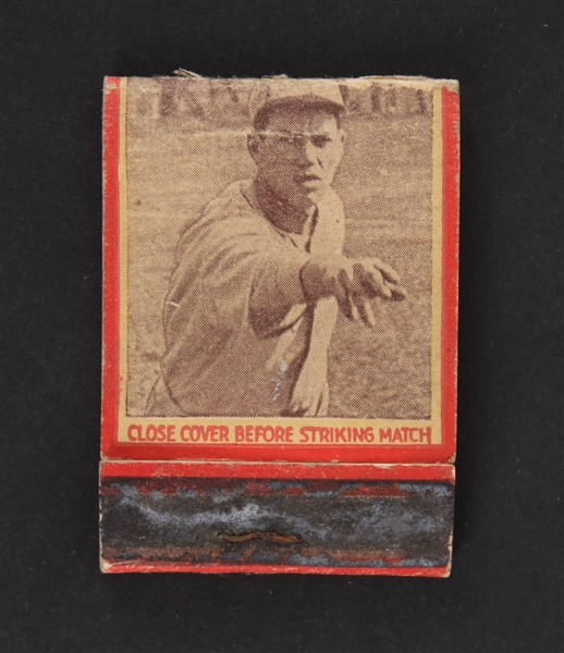 1935-1936 Jerome "Dizzy" Dean St. Louis Cardinals Used Matchbook 
