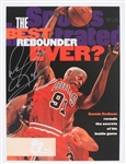 2010s Dennis Rodman Chicago Bulls Signed 11" x 14" Sports Illustrated Cover Blow Up (JSA)