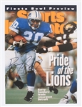 2010s Barry Sanders Detroit Lions Signed 11" x 14" Sports Illustrated Cover Blow Up (JSA)