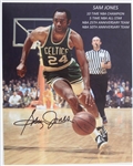 2010s Sam Jones Boston Celtics Signed 8" x 10" Photo (JSA)