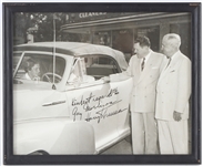 1950s Harry S. Truman 33rd President of the United States Signed 8" x 10" Framed Photo (JSA)