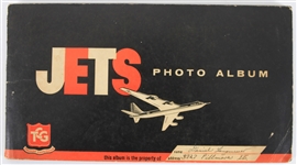 1956 Topps Jets First Series Trading Cards - Complete Set of 120 w/ Jets Photo Album