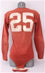 1945 Jack Wink Wisconsin Badgers Game Worn Football Jersey & Socks (MEARS LOA)