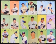 1952-53 Mothers Cookies Pacific Coast League PCL Baseball Trading Cards - Lot of 28