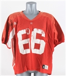 2011 Peter Konz Wisconsin Badgers Signed Practice Jersey (MEARS LOA/JSA)
