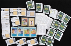 2003 Upper Deck Play Ball Baseball Trading Cards - Lot of 300+ w/ 16" x 20" Framed Dolph Camilli Original Artwork