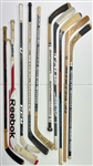 1990s-2000s Game Used Signed Hockey Stick Collection - Lot of 10 (JSA)