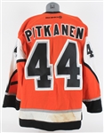 2003-07 Joni Pitkanen Philadelphia Flyers Center Ice Jersey