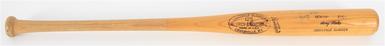 1978-79 Larry Hisle Milwaukee Brewers Signed H&B Louisville Slugger Professional Model Bat (MEARS LOA/JSA)