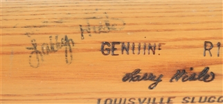 1978-79 Larry Hisle Milwaukee Brewers Signed H&B Louisville Slugger Professional Model Bat (MEARS LOA/JSA)